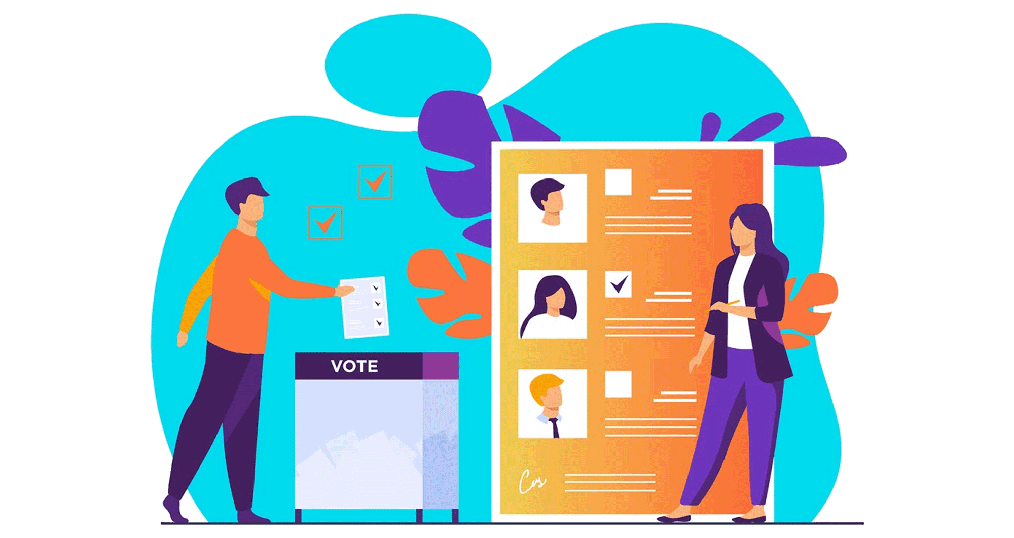 Plataforma Tafner Smart Vote exibida em computador e celular